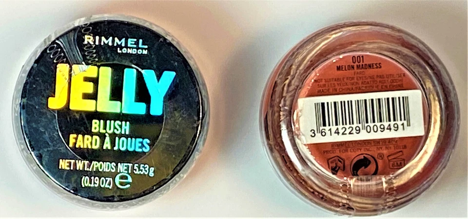 JUEGO DE (2) Rimmel London Jelly Blush #001 MELON MADNESS ¡¡¡ENVÍO GRATUITO!!!! Foto 1 de 1