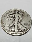 1938-D U.S. Liberty Walking Silver Half Dollar