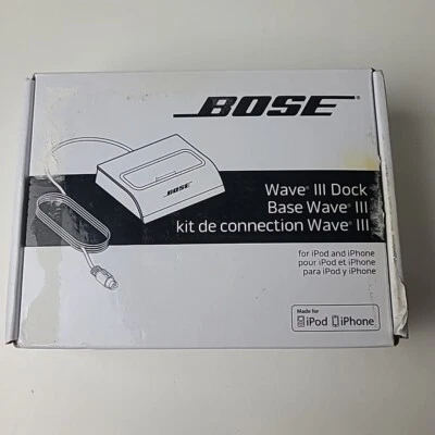 BOSE Wave III 3 Dock Base Made For iPod & iPhone Read Description EUC - Image 1 of 4