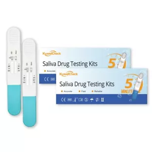 10X Droga Test Salivare Rapido Marijuana/Hashish/Cocaina/BZO/OPI/MET-Certificato - Imagen 1 de 5