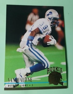 1994 Ultra Football Card #384 Van Malone Rookie - Detroit Lions  - Picture 1 of 2