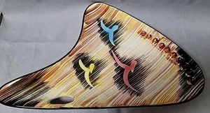 VTG. 1970s BOOMERANG ATOMIC ASHTRAY MCM Japan Original Stickers Repaired - Picture 1 of 15