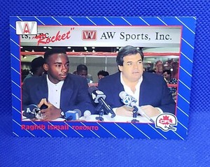 1991 AW Sports Raghib Ismail Toronto CFL Great Condition