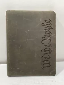 Murdy Creative Co. No. 3 Handcrafted Custom Leather Folio Inscribed READ/LOOK - Picture 1 of 6