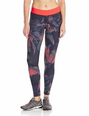 Medias Adidas Performance para mujer con estampado floral medianoche Ultimate, X-grandes Foto 1 de 2