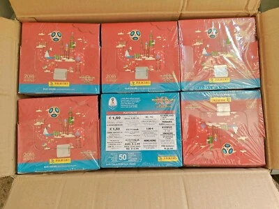 Tarjeta de novato Panini Rusia 2018 caja sellada 50 paquetes XL Adrenalyn Look For Mbappe Foto 1 de 4