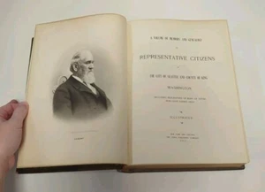 A Volume of Memoirs and Genealogy of Representative Citizens of The City of ... - Imagen 1 de 5