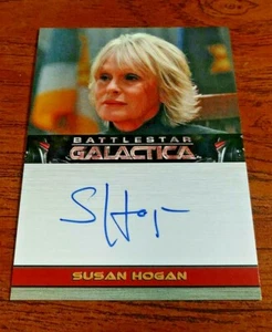 Susan Hogan als Captain Franks Battlestar Galactica Autogrammkarte  - Bild 1 von 2