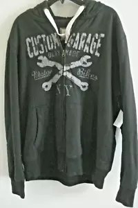 Chaqueta para hombre talla XL forrada de sherpa garaje personalizado nueva con etiquetas - Imagen 1 de 2