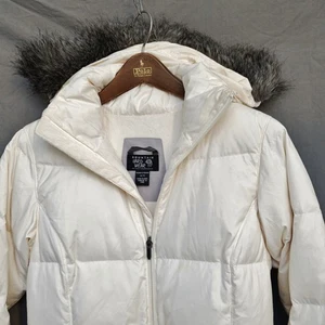 Mountain Hardwear Mantel Parka lang Damen Gr. XS off white Gänsedaunen Puffer - Bild 1 von 17