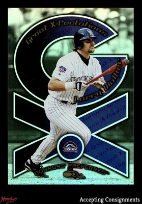Donruss Preferred Great X-Pectations #3 1998 Larry Walker Ben Grieve 2742/3000 Foto 1 de 2