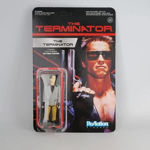 TOTALMENTE NUEVO Reaction Funko Super7 The Terminator 3.75" Figura Funko Arnold Fiction - Imagen 1 de 2