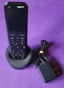 Logitech Harmony Elite Universal Home Remote Control N-R0010 With Cradle NO HUB - Zdjęcie 1 z 10