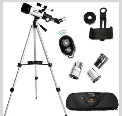 Gskyer AZ70400 400mm Astronomical Refracting Telescope 70mm Aperture AZ Mount - Image 1 of 4