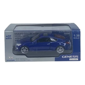 Pin B&D Hyundai Genesis Coupe rot Maßstab 1:38 neuwertig in Box - Bild 1 von 8