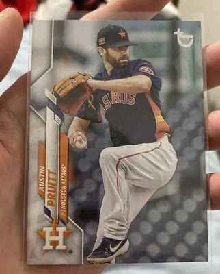 2020 Topps Update U-203 Austin Pruitt Houston Astros 90/99 Vintage Stock - Image 1 of 2