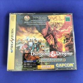 Capcom Dungeons & Dragons Collection Sega Saturn Software FcD51