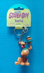 Cartoon Network Scooby Doo hält Hamburger Schlüsselanhänger NEU - Bild 1 von 1