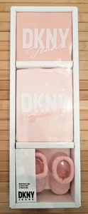 DKNY JEANS 3 Pezzi Set, 0-3 Mesi, Rosa - Foto 1 di 6