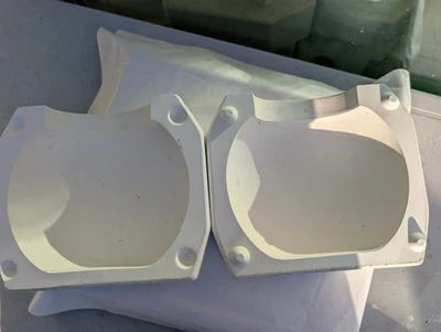 Oval Pillow Vase Vintage Slip Casting Ceramic Mold - Image 1 of 4