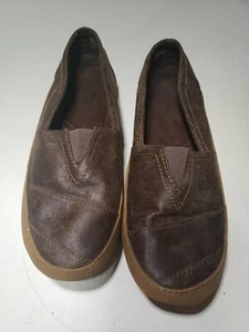 St. Johns Bay Womens Brown Slip On Flats Textile Size US 8.5 M - Picture 1 of 7