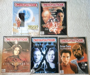 Vintage NOS SEALED Cinefantastique Magazine Horror Fantasy Lot of 5, 1994 1996 - Imagen 1 de 4