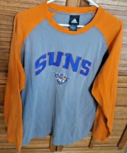Adidas Phoenix Suns T-Shirt Maglietta Manica Lunga Uomo XL NBA - Foto 1 di 5