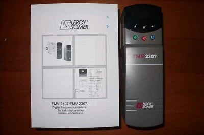 VARIATEUR TRIPHASE 380V 4kW 9,5A FREQUENCE VITESSE LEROY SOMER, FMV2307 5.5T - Photo 1/4