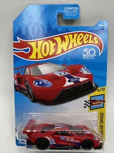 2018 Hot Wheels FORD GT RACE Red Legends Of Speed New Sealed - Picture 1 of 3