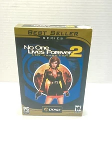 No One Lives Forever 2: A Spy in H.A.R.M.'s Way (PC Game, 2002) New Sealed Box - Picture 1 of 7
