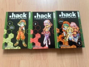 .HACK Legend of the Twilight Vol 1-3 Complete Set Manga Tokyopop  Manga Book Set - Bild 1 von 2