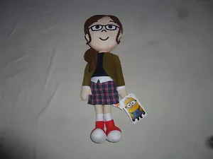 NEW WITH TAG MINIONS DESPICABLE ME MARGO SCHOOL GIRL PLUSH UNIVERSAL TOY FACTORY - Picture 1 of 4