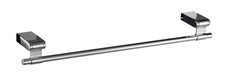 Iris 24-inch Wall Bathroom Towel Bar Rail Holder. Polished Chrome HookTowel Rack