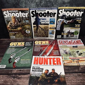 Guns Hunting Shooter Magazine Bundle Lot x7 Australian Weapons Sporting Firearm - Picture 1 of 21