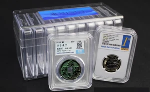 10 Protective Display Case in Storage Box For NGC or PCGS Holders - Picture 1 of 7