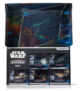 Star Wars Starfighter Class Series 3 sealed Box Set With Rare and Chase IN HAND - Picture 1 of 4