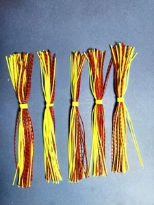 5 silicone Skirt Chart/Red Fish Scale 5-93-255 Lure Spinnerbait Bass Tackle - Picture 1 of 1