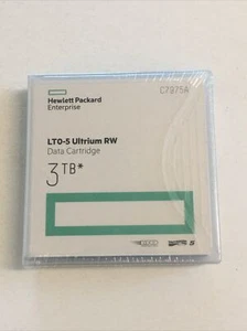 NOWY WKŁAD DANYCH HP LTO-5 Ultrium 3TB RW C7975A - Zdjęcie 1 z 4
