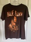 Billie Eilish T Shirt Mens Size Small Brown Graphic Shirt