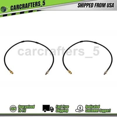 2 mangueras hidráulicas de freno delantero para 87 International Harvester M1600 Metro II 6,8 L Foto 1 de 4