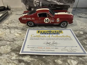 Exact Detail Dan Gerbers Shelby R Model Mustang 95 Of 2250  1/18 Diecast - Picture 1 of 17