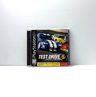 Test Drive 5 Sony PlayStation 1 PS1 CIB reacondicionado y probado envío gratuito Foto 1 de 4
