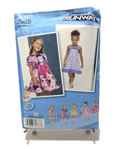 Simplicity 2938 Sz 4-8 Toddlers/Child s Dresses See Description Uncut FF - Picture 1 of 5