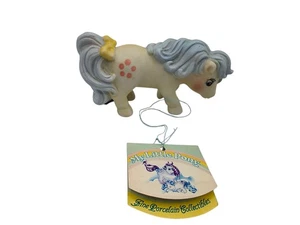 Vintage 1985 Bradley My Little Pony Tootsie Porzellan Figur Hasbro MLP Etikett - Bild 1 von 10