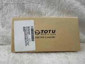 TOTU 13-in-1 Typ C Hub mit Ethernet, 4K USB C auf 2 HDMI, VGA (NEU) - Bild 1 von 2