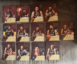 13 Autogrammkarten Deutscher Basketballbund Mannschaft Europameister 2025 - Bild 1 von 1