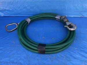 Swivel Hook & Cable Assy/ Tow/ Lifting Strop 30Ft Long - Picture 1 of 9