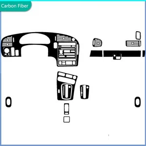 20Pcs Glossy Piano Black Whole Interior Upgrade Trim Kits For Saab 9-5 1999-2005 - Picture 1 of 4