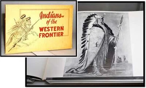 Indians of the Western Frontier The Paintings of George Catlin 1954 Fine 78 page - Picture 1 of 5