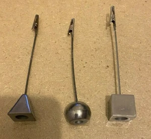 Silver Metal Memo Note Picture Holder. Three different designs to choose from. - Picture 1 of 4